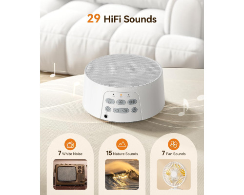 Машина з білим шумом Dreamegg  Noise Sound Machine - D3 Pro