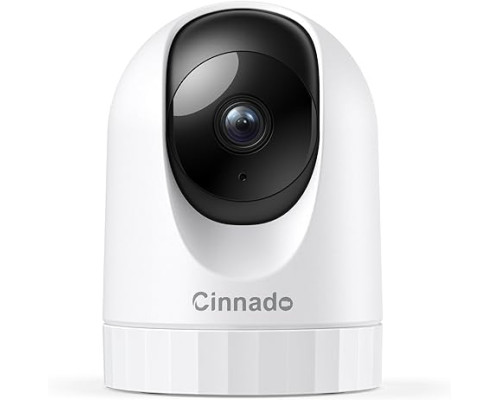 Внутрішня камера відеоспостереження Cinnado D1 2K 360° WiFi-камера для домашньої безпеки