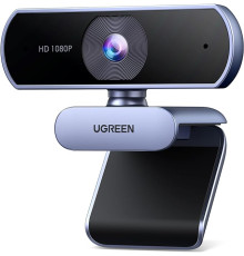 Веб-камера Ugreen 1080P 30FPS, USB, 2МР