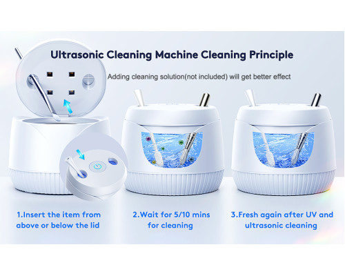 Ультразвукова машина для чищення SUNCHARM GH -UC 100, 200 мл 45 000 Гц з 2 режимами