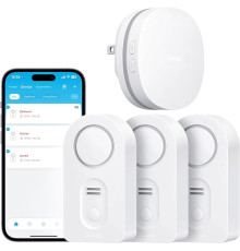 Датчик витоку води Govee Wi-Fi Water Sensors Alarm система розумний будинок 3 шт/уп