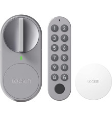 Розумний замок для вхідних дверей Lockin Smart G30,відбиток пальця, код доступу