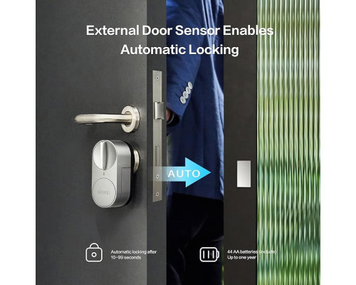 Розумний замок для вхідних дверей Lockin Smart G30,відбиток пальця, код доступу