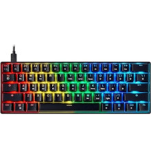 Ігрова клавіатура Mizar MZ60 з підсвіткою Anti Ghosting NKRO, чорна