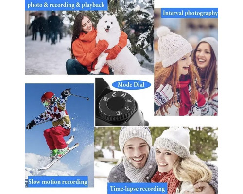 Цифрова камера 4K 48MP з цифровим зумом 16X цифровий фотоапарат
