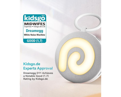 Білий шум Dreamegg White Noise Machine D11 колонка, нічник