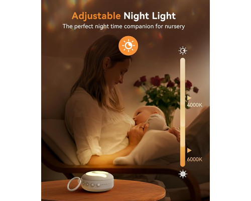 Білий шум Dreamegg White Noise Machine D11 колонка, нічник