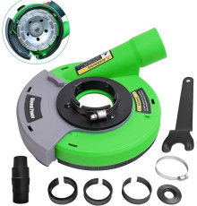 Універсальний пиловий кожух для шліфування Diment Power для кутової шліфувальної машини 4 дюйма/4,5 дюйма/5 дюймів