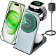 Безпровідна зарядка ezpower MagSafe 3 в 1 для iPhone/iWatch/AirPods