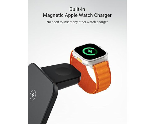 Зарядна станція 3 в 1 ezpower для товстих футлярів 10 мм для iPhone