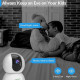 WiFi-камера ACCULENZ R5W радіоняня з розпізнаванням звуку, двостороння розмова, нічне бачення