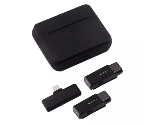 Комплект з 2 бездротових петличних мікрофонів Wireless Microphone S16S Dual Type-C