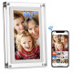 Цифрова акрилова фоторамка Amaboo WLAN, 10,1 дюйма сенсорний екран 1280 x 800 IPS