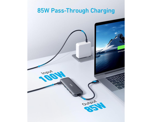 Адаптер Anker 332 USB-C (5-в-1)  4K HDMI, 5 Гбіт/с