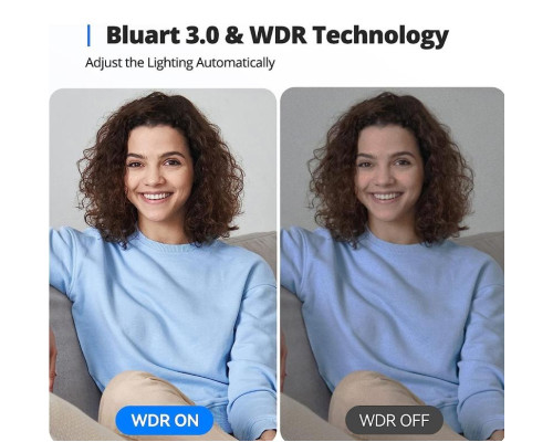 Веб-камера Depstech 4k, dw40 з мікрофоном, автофокусом