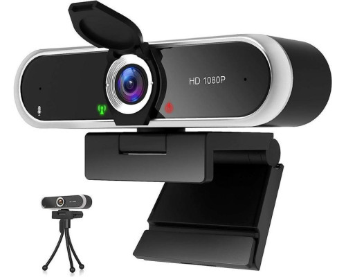 Веб-камера Niveoli 1080p з мікрофоном і кришкою для веб-камери