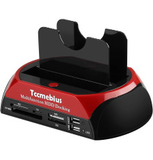 Док-станція з двома слотами зовнішнього жорсткого диска Tccmebius TCC-S862-UK USB 2.0