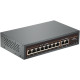 10-портовий комутатор PoE Davuaz з 8 портами POE+ і 2 портами Gigabit Uplink