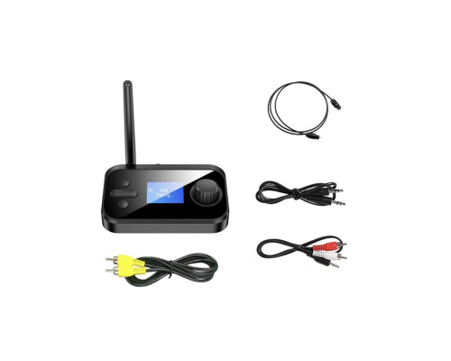Bluetooth 5.1 приймач-передавач Q Sound C41 PRO LCD Display
