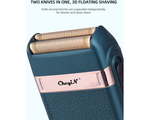 Чоловіча електробритва CkeyiN для вологого та сухого бриття, перезаряджається