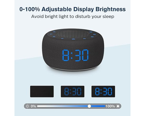 Радіо-будильник BUFFBEE RS11 з Bluetooth, нічник