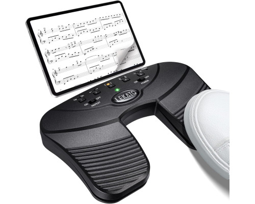 LEKATO Бездротова педаль перегортання сторінок Bluetooth