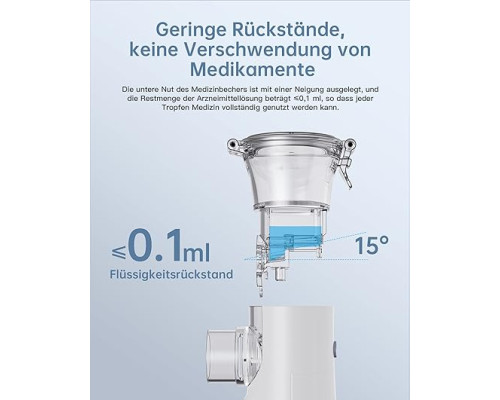 Пртативний інгалятор небулайзер Hygelink JM-06802