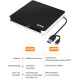 Зовнішній CD-DVD-привід USB 3.0 Type-C BUNUD +/-RW оптичний привід