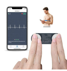 Монітор ЕКГ Wellue DuoEK портативний ручний монітор серцевого ритму Bluetooth