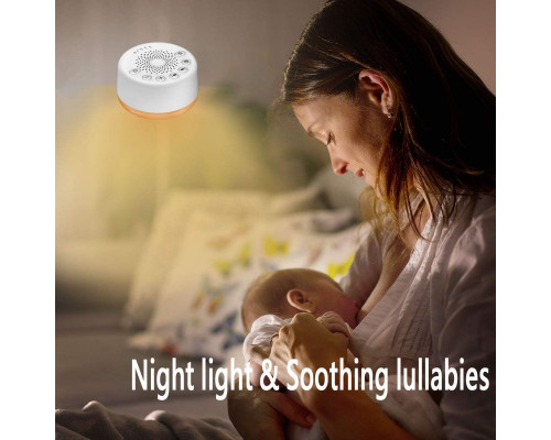 Звукова машина Easysleep White Noise Machine із 25 заспокійливими звуками