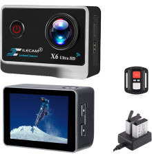 Підводна камера XileCam Anti-Shake EIS 4k, 40M з батареями великої ємності 2 × 1350 мАг