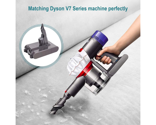 Акумулятор для пилососу Dyson V7 4000 мАг 21,6 В 86,4 Вт год