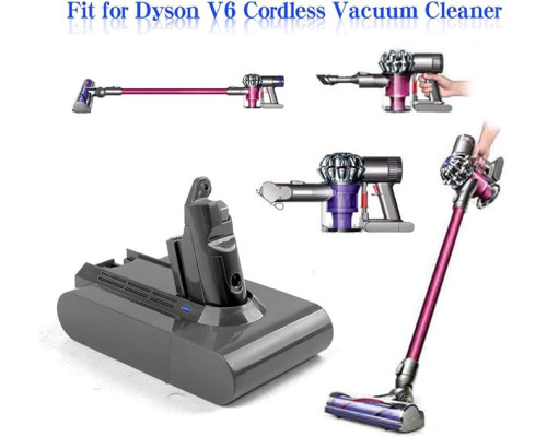 Акумулятор для пилососу Dyson V6 Series Powayup 21.6V 3000mAh