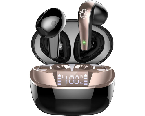 Бездротові навушники BESNOOW Q13,  Bluetooth 5.3 з HD-мікрофоном HiFi Stereo Sound