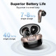 Бездротові навушники BESNOOW Q13,  Bluetooth 5.3 з HD-мікрофоном HiFi Stereo Sound