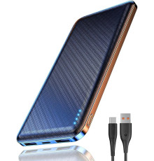 Павербанк, портативний акумулятор Acmaker Q1071 10000mAh, чорний