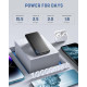 Павербанк, портативний акумулятор Acmaker Q1071 10000mAh, чорний