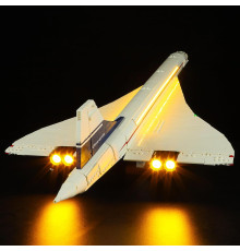 Освітлювальний набір BRIKSMAX для Lego Icons Concorde - сумісний із конструктором Lego 10318