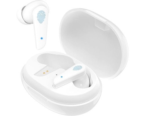 Бездротові Bluetooth навушники-вкладиші Bearwin T6 з мікрофоном, IPX5