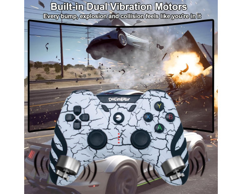 Бездротовий джойстик DuLingKer для PS3 Смарт-ТВ ПК Wireless Gamepad