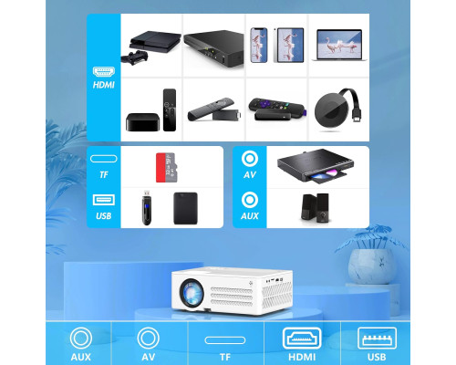 Міні-портативний проектор Akatuo xr21