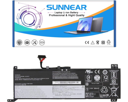L19C4PC0 Акумулятор для ноутбука Lenovo Legion 5P-15IMH05 Legion 5-15IMH05 5-15ARH05 15,36 В 60Wh 4010mAh