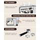 Кавоварка рожкова Teglu Espresso Machine 20 Bar, для еспрессо зі спінювачем