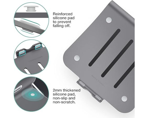 Підставка для ноутбука Bestand Aluminum Cooling Computer Laptop Stand для MacBook