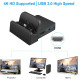 Портативна TV док-станція для Nintendo Switch модель OLED 4K/1080P HDMI