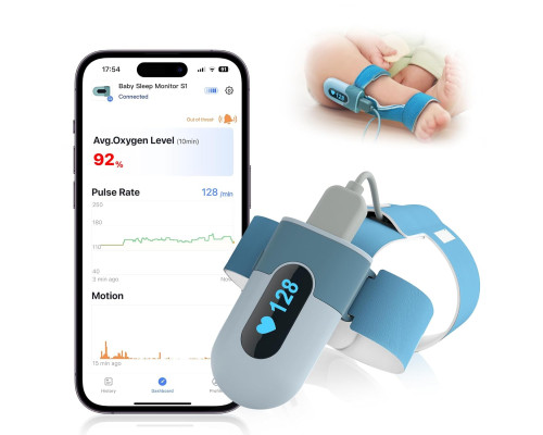 Монітор дихання для новонароджених babytone S1 монітор сну