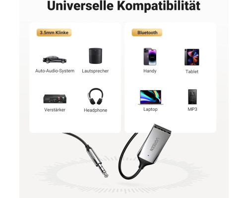 Автомобільний Aux Bluetooth-адаптер UGREEN