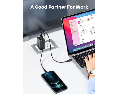 Швидка зарядка UGREEN CD244 Nexode 65W USB-C Charger