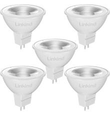 Світлодіодна лампа Linkind LED MR16 5 Вт 2700 K GU5.3 12 В 5 шт., двоконтактна лампа
