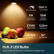 Світлодіодна лампа Linkind LED MR16 5 Вт 2700 K GU5.3 12 В 5 шт., двоконтактна лампа